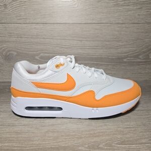 Nike Air Max 1 86 Og G "Golf Shoes" White-Ceramic Orange Sz 9 [DV1403-118]